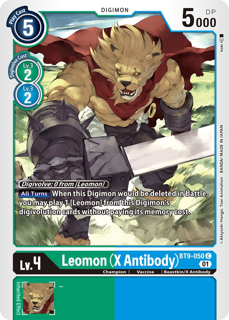 Leomon (X Antibody) [BT09 - BT9-050 C]