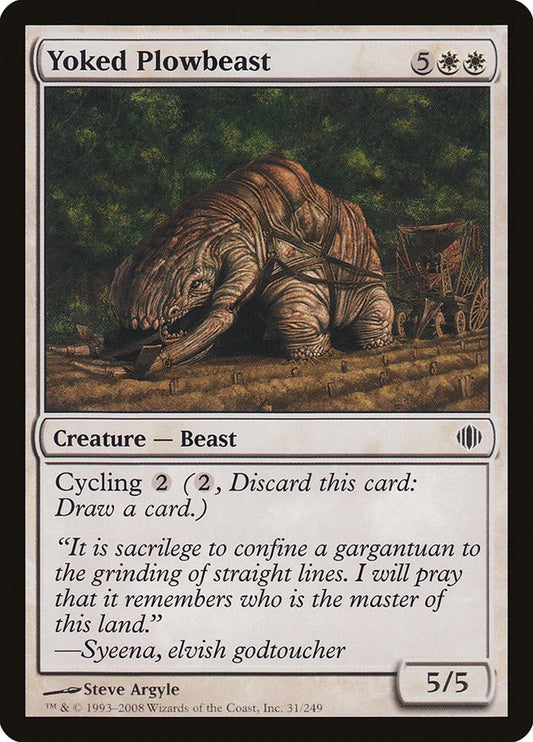 Yoked Plowbeast [ALA - 31]