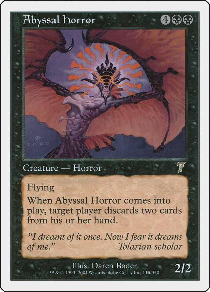 Abyssal Horror [7ED - 115]