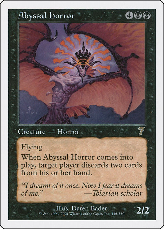 Abyssal Horror [7ED - 115]