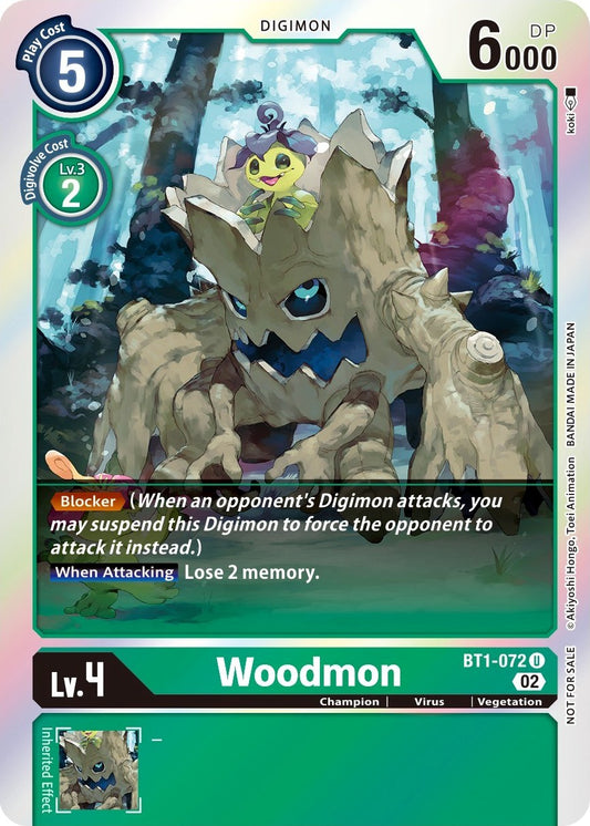 Woodmon (Official Tournament Pack Vol. 6) [BT01-03A - BT1-072 U]