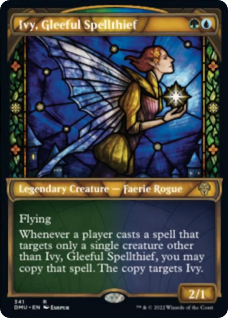 Ivy, Gleeful Spellthief (Textured Foil)