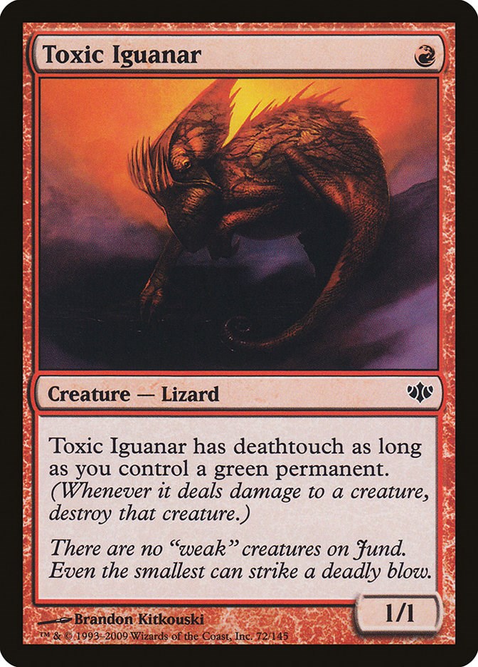 Toxic Iguanar [CON - 72]