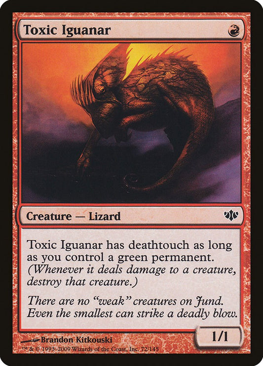 Toxic Iguanar [CON - 72]