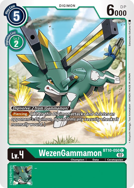 WezenGammamon [BT10 - BT10-050 C]