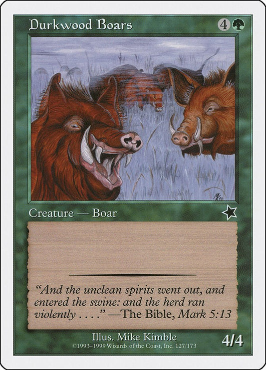 Durkwood Boars [S99 - 127]