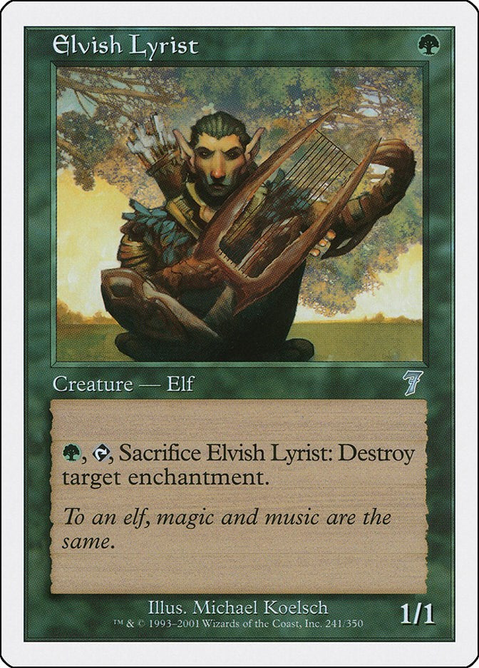 Elvish Lyrist [7ED - 241]