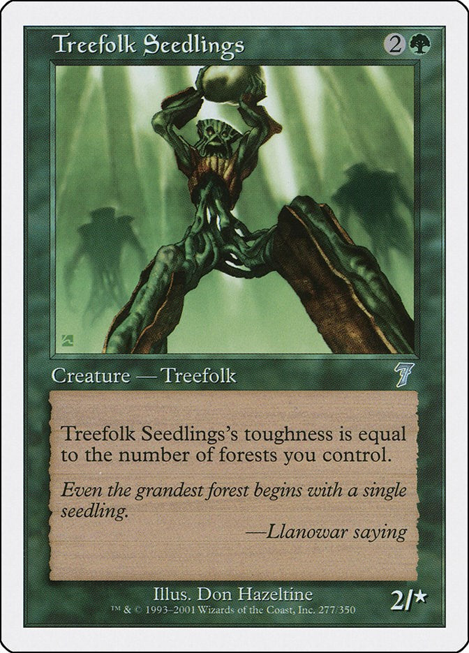 Treefolk Seedlings [7ED - 277]