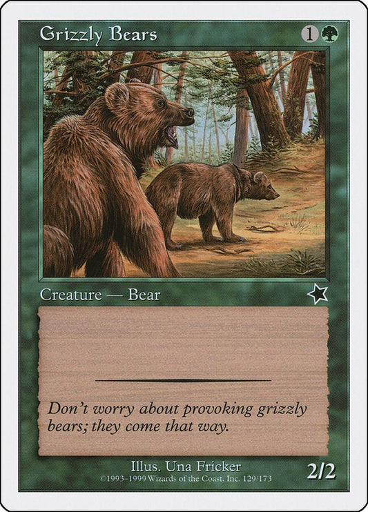 Grizzly Bears [S99 - 129]