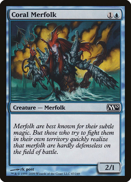 Coral Merfolk [M10 - 47]