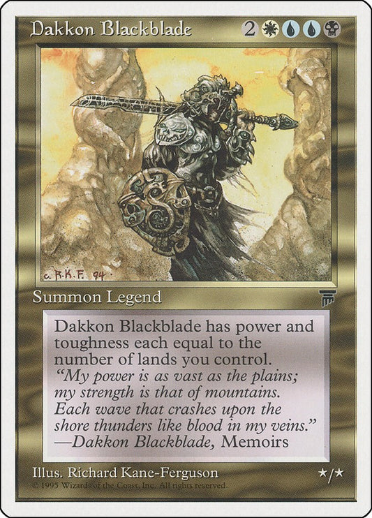 Dakkon Blackblade [CHR - N/A]