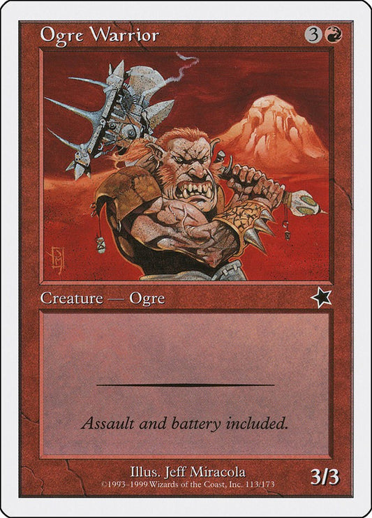 Ogre Warrior [S99 - 113]