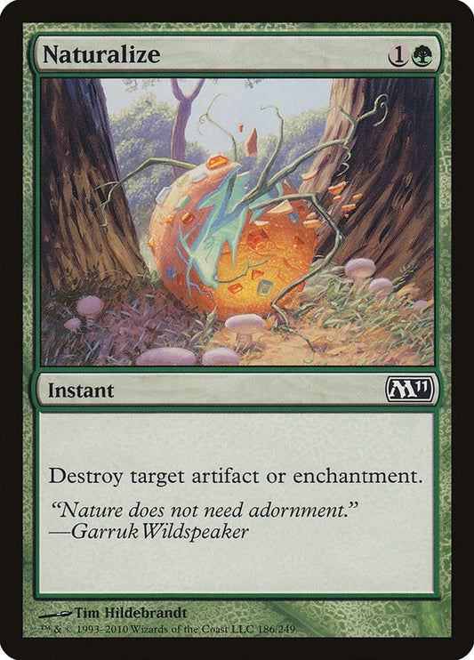 Naturalize [M11 - 186]