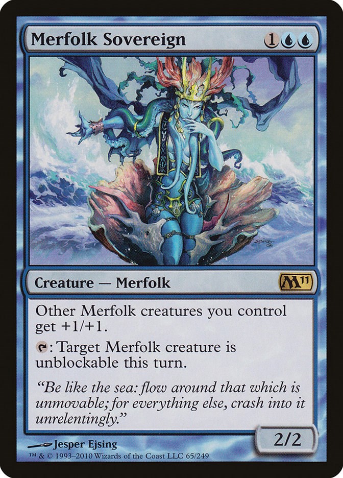 Merfolk Sovereign [M11 - 65]