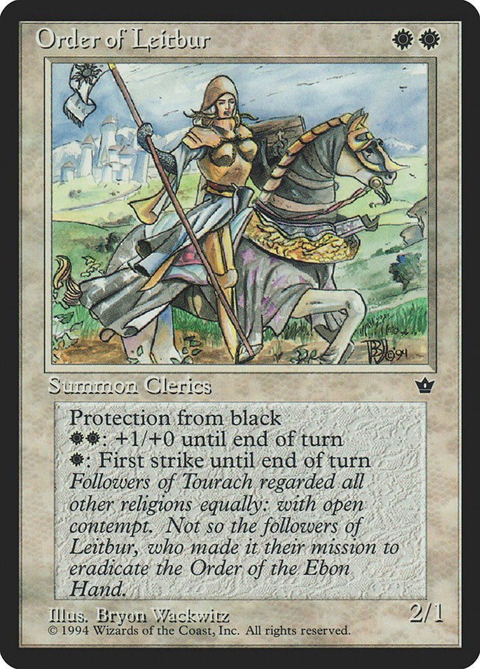 Order of Leitbur (Wackwitz) (Facing Right) [FEM - N/A]