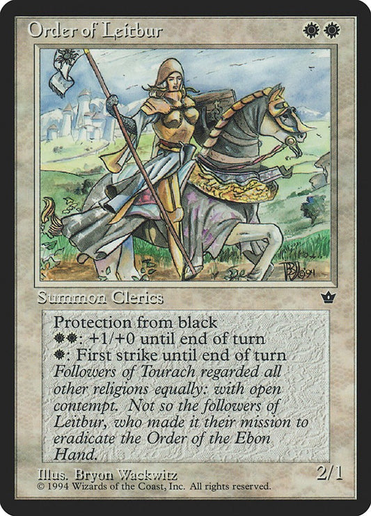 Order of Leitbur (Wackwitz) (Facing Right) [FEM - N/A]
