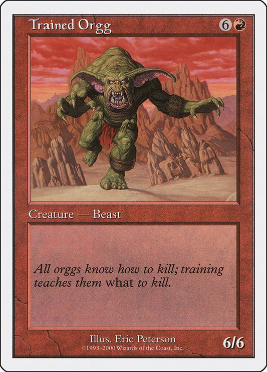 Trained Orgg [S00 - N/A]