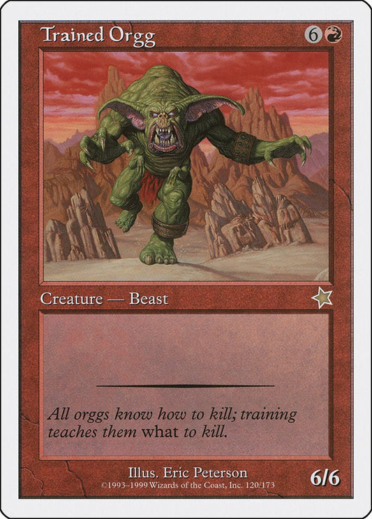 Trained Orgg [S99 - 120]