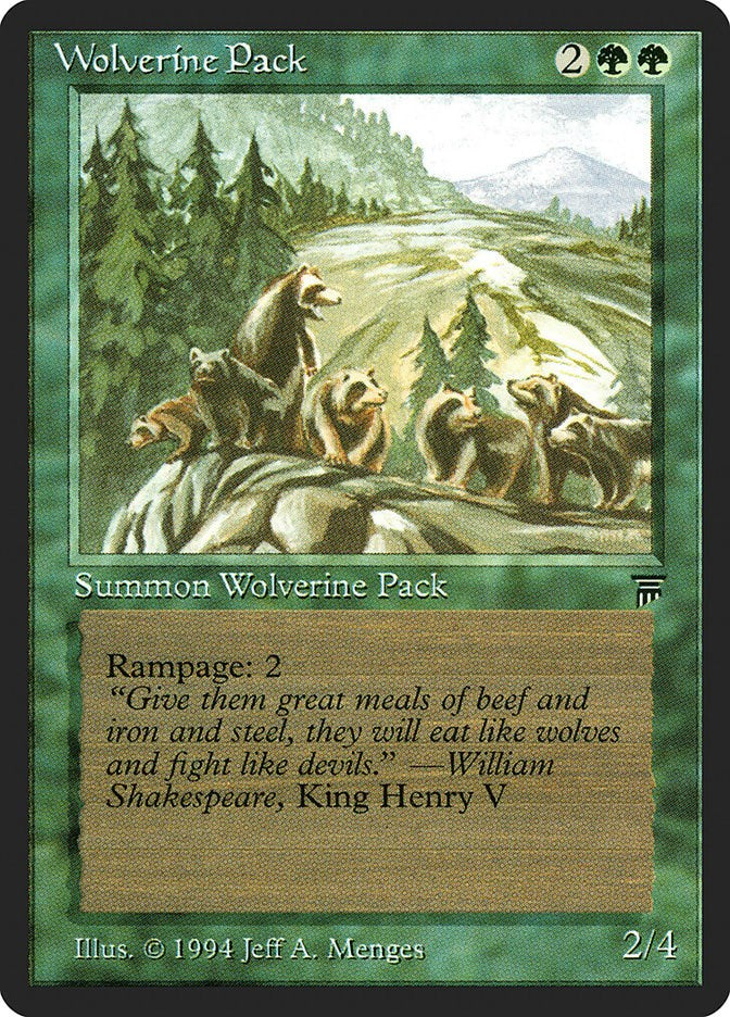 Wolverine Pack [LEG - N/A]