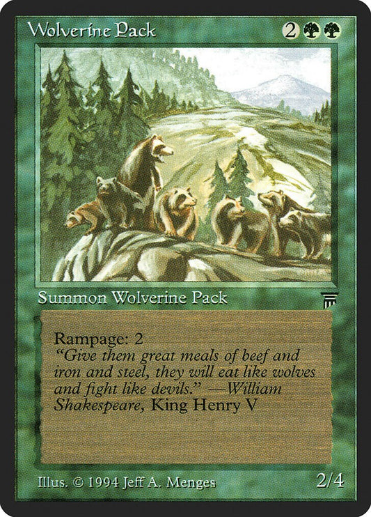 Wolverine Pack [LEG - N/A]