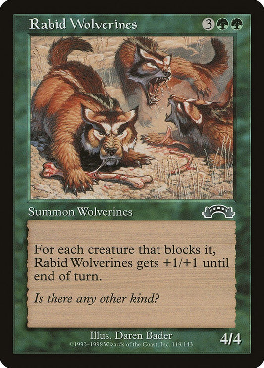Rabid Wolverines [EXO - 119]