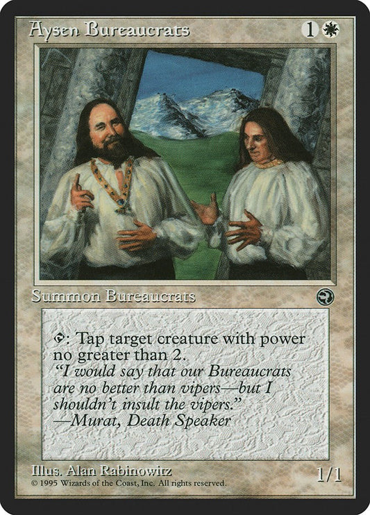 Aysen Bureaucrats [HML - N/A]