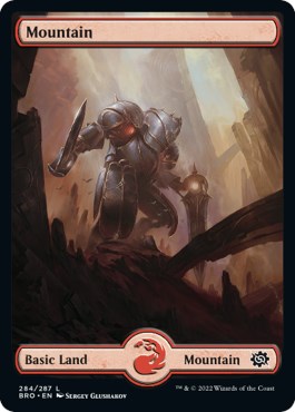 Mountain (284) - Full Art