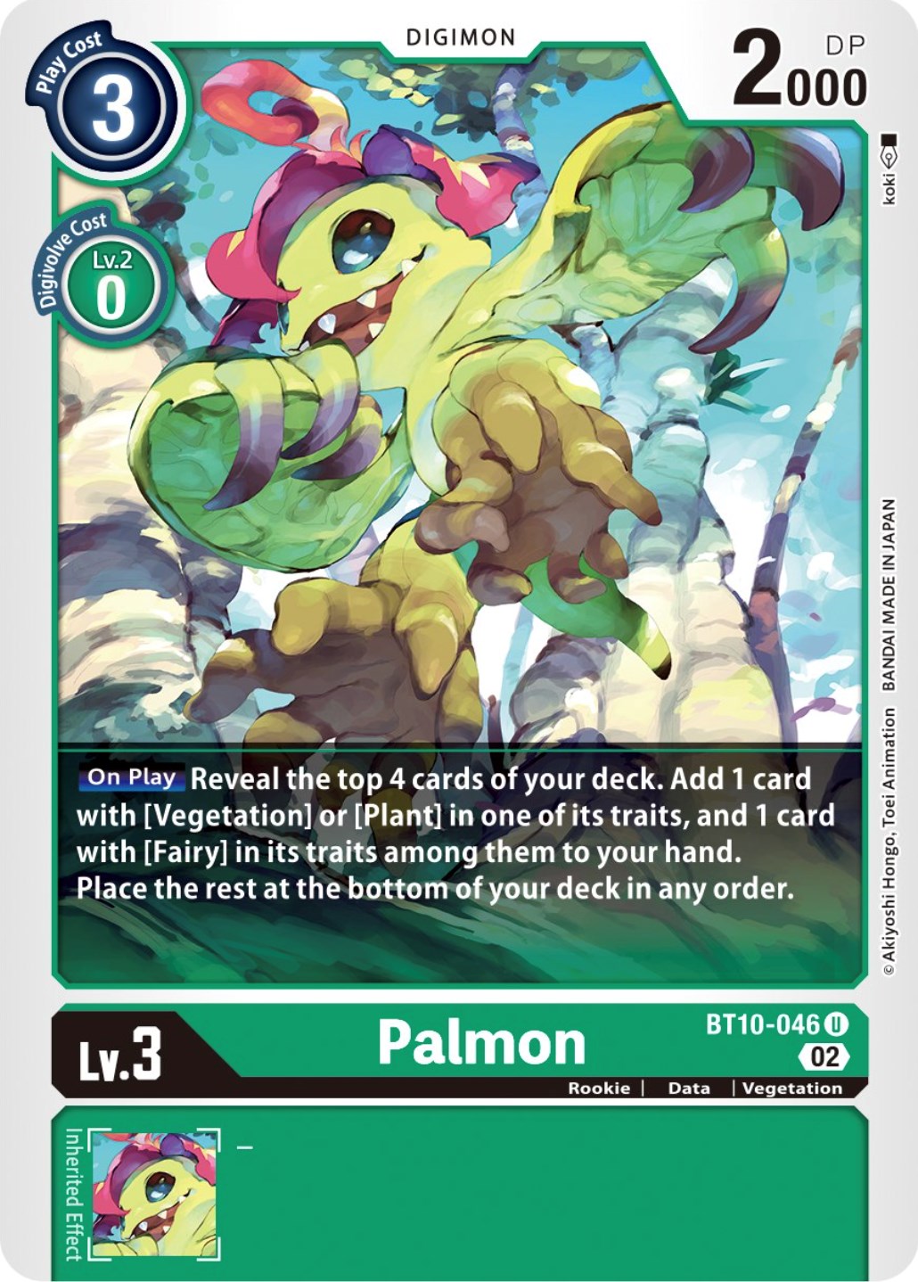 Palmon [BT10 - BT10-046 U]