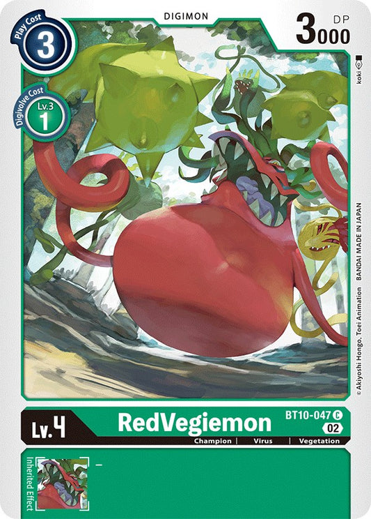 RedVegiemon [BT10 - BT10-047 C]