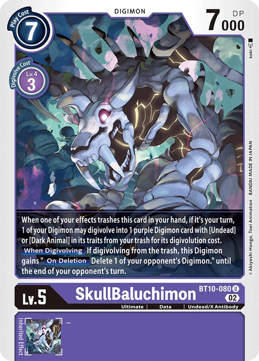 SkullBaluchimon [BT10 - BT10-080 U]