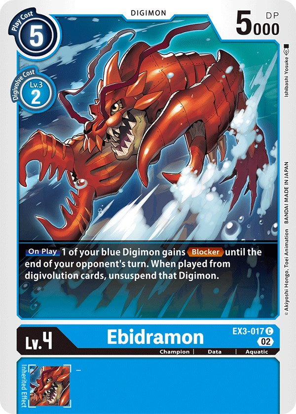 Ebidramon [EX03 - EX3-017 C]