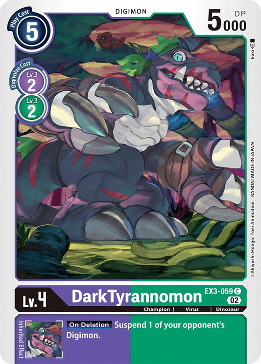 DarkTyrannomon [EX03 - EX3-059 C]