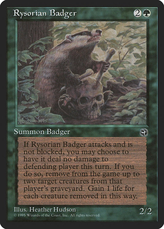 Rysorian Badger [HML - N/A]
