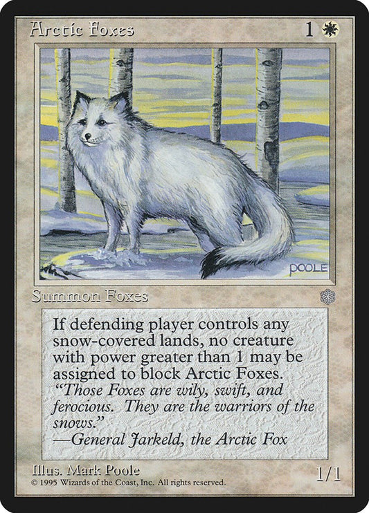 Arctic Foxes [ICE - N/A]