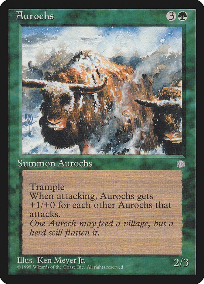 Aurochs [ICE - N/A]