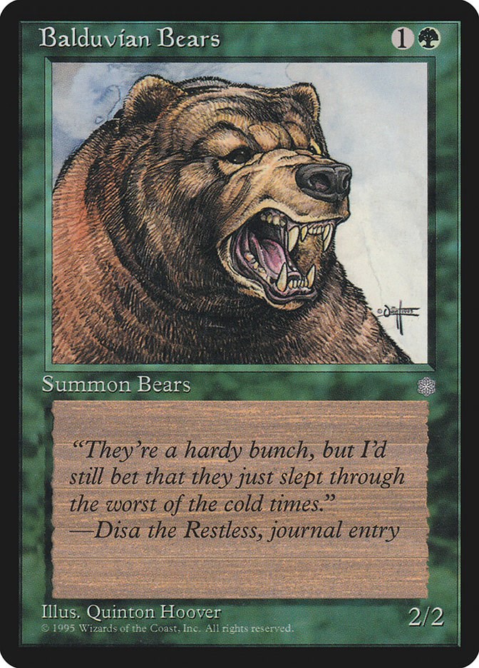 Balduvian Bears [ICE - N/A]