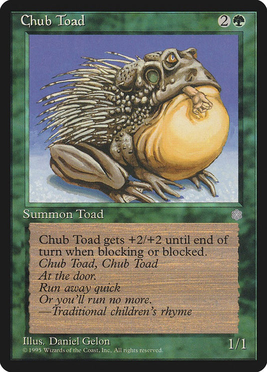 Chub Toad [ICE - N/A]
