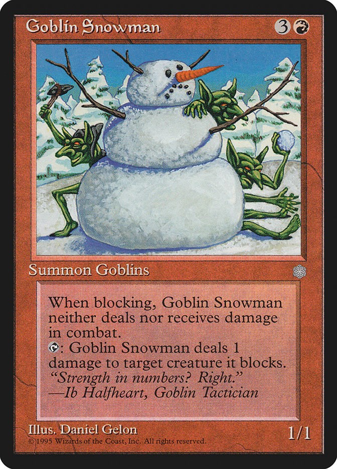 Goblin Snowman [ICE - N/A]