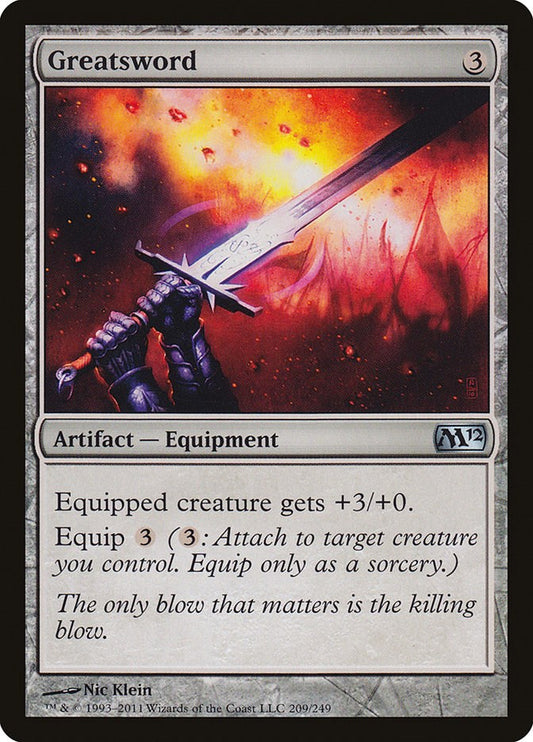 Greatsword [M12 - 209]