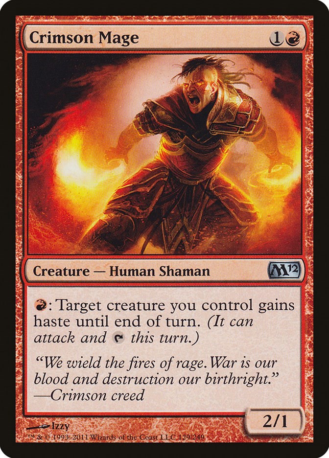 Crimson Mage [M12 - 129]