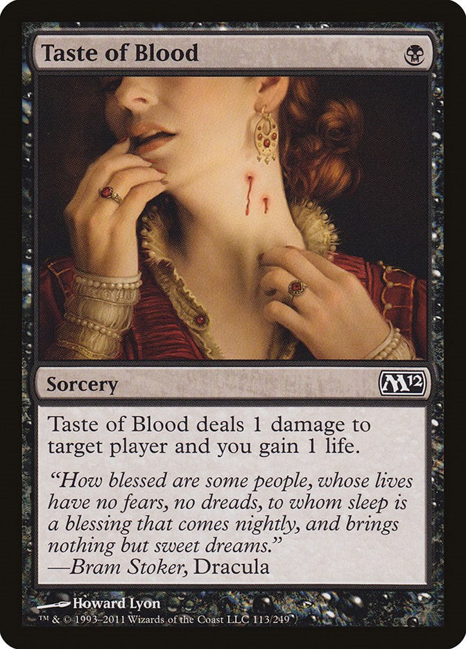 Taste of Blood [M12 - 113]