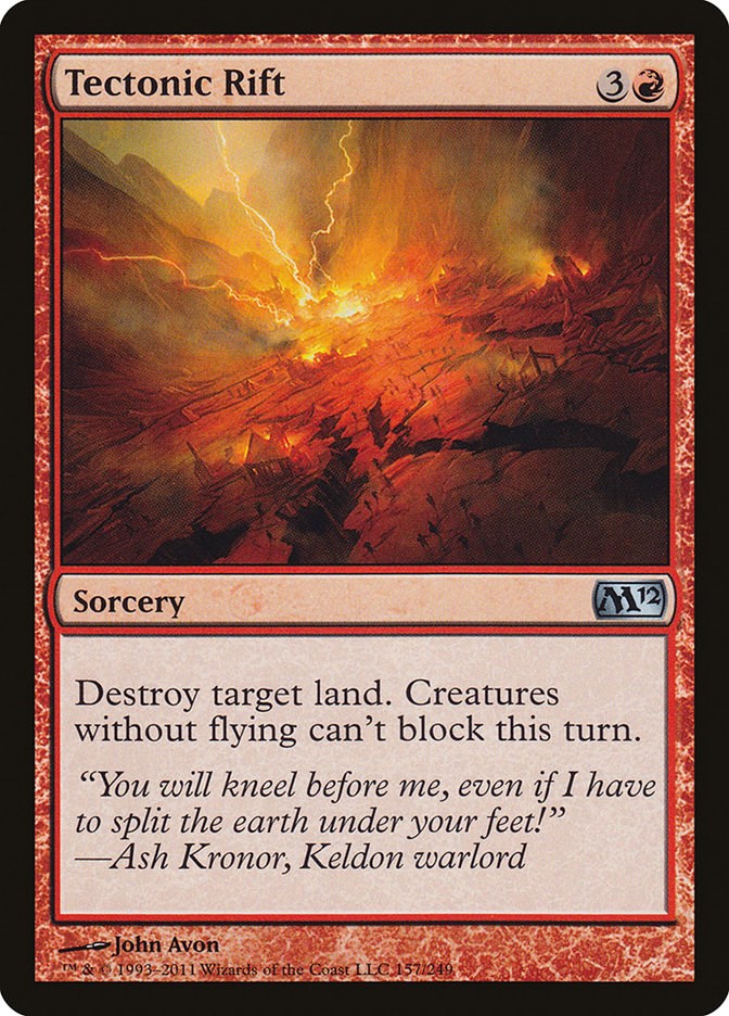Tectonic Rift [M12 - 157]