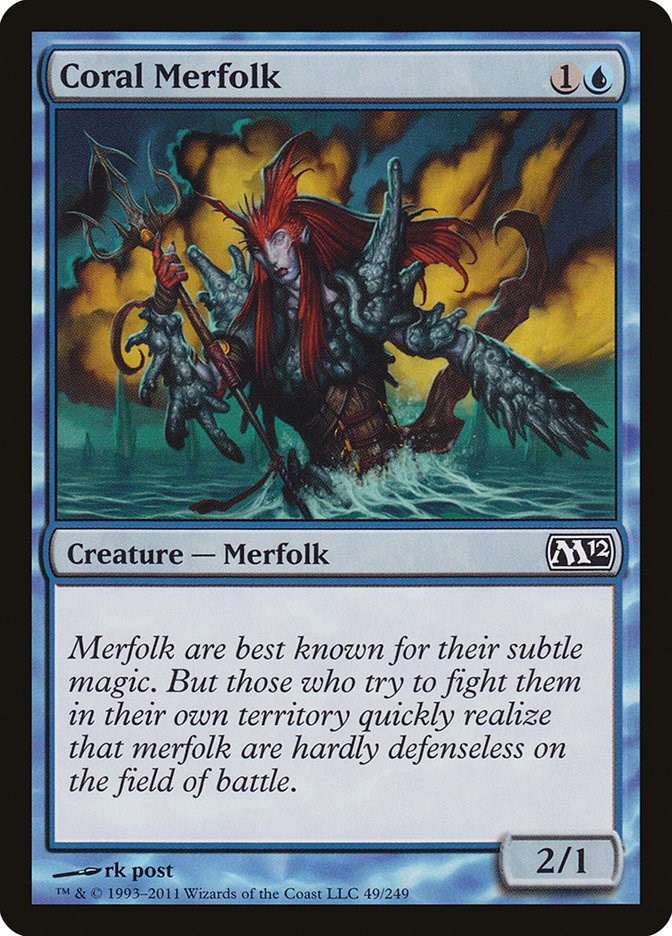 Coral Merfolk [M12 - 49]