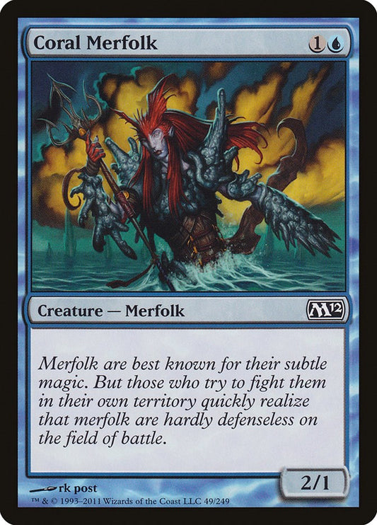 Coral Merfolk [M12 - 49]