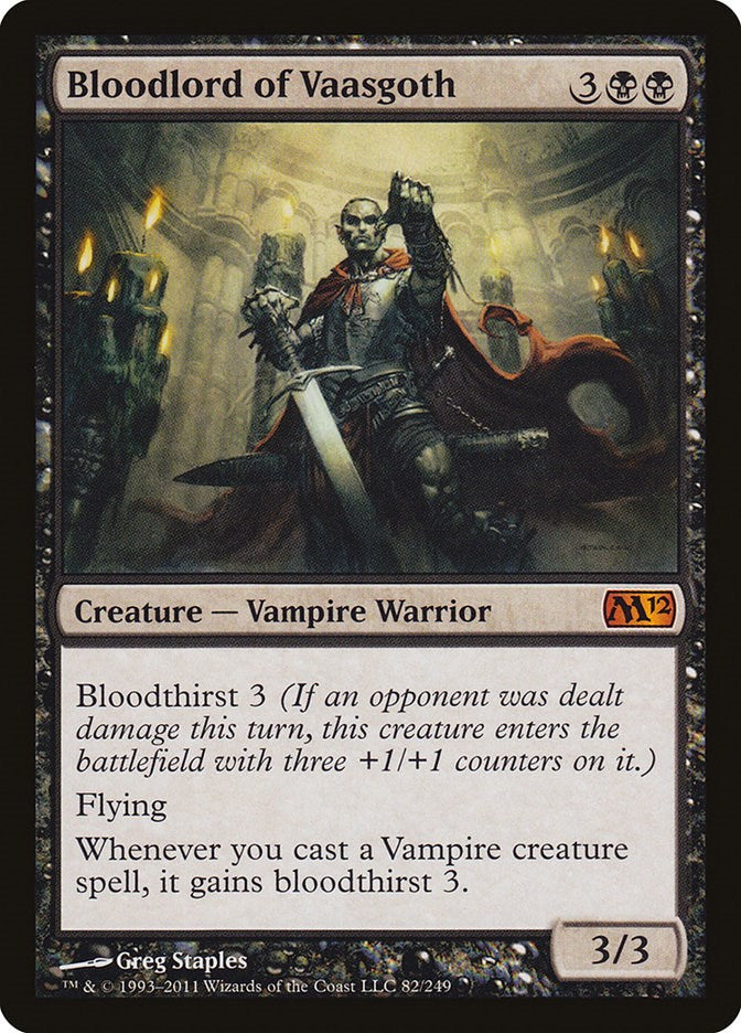 Bloodlord of Vaasgoth [M12 - 82]