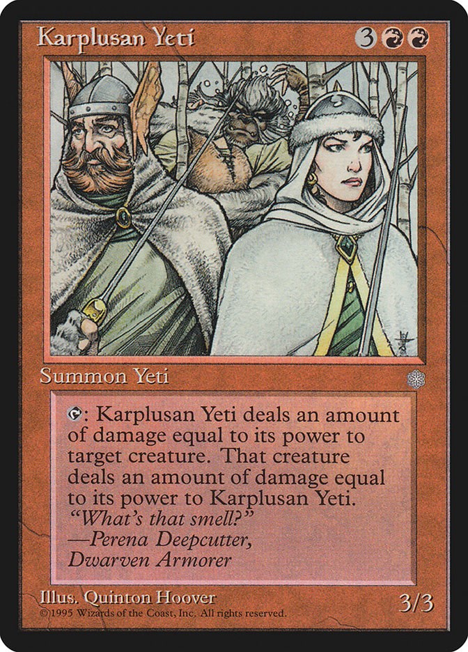Karplusan Yeti [ICE - N/A]