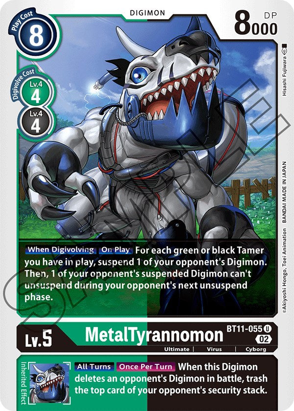 MetalTyrannomon [BT11 - BT11-055 U]
