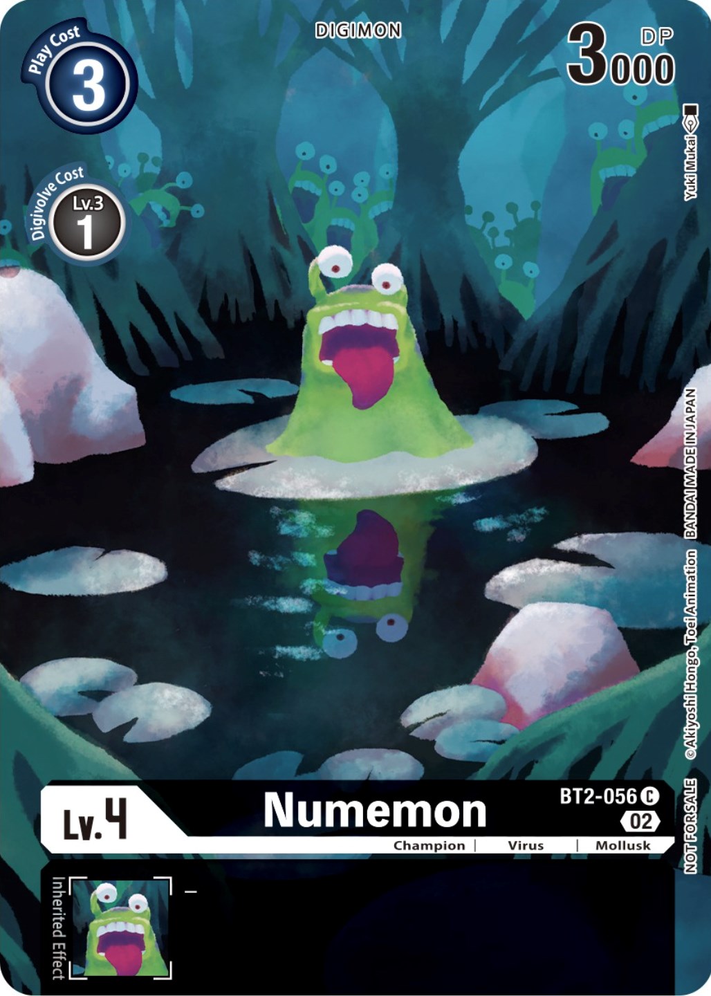 Numemon (Digimon Illustration Competition Pack 2022) [BT11 - BT2-056 C]