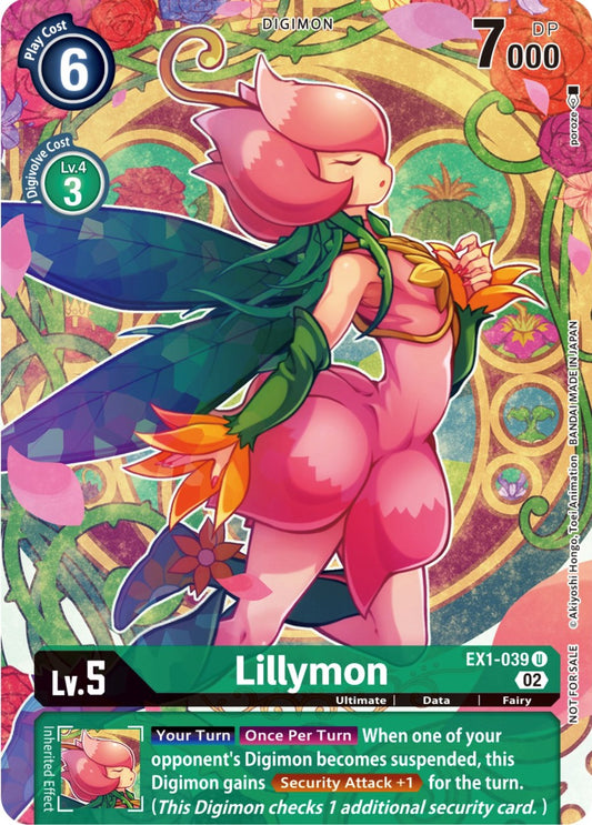 Lillymon (Digimon Illustration Competition Pack 2022) [BT11 - EX1-039 U]