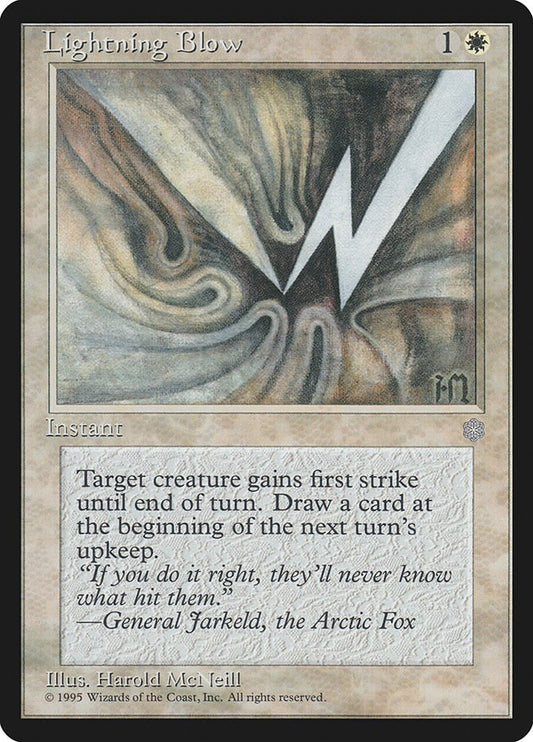 Lightning Blow [ICE - N/A]